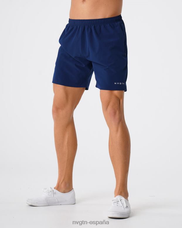 fondos hombres NVGTN HB2N2781 Armada pantalones cortos flexibles