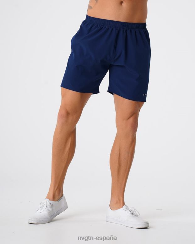 fondos hombres NVGTN HB2N2781 Armada pantalones cortos flexibles