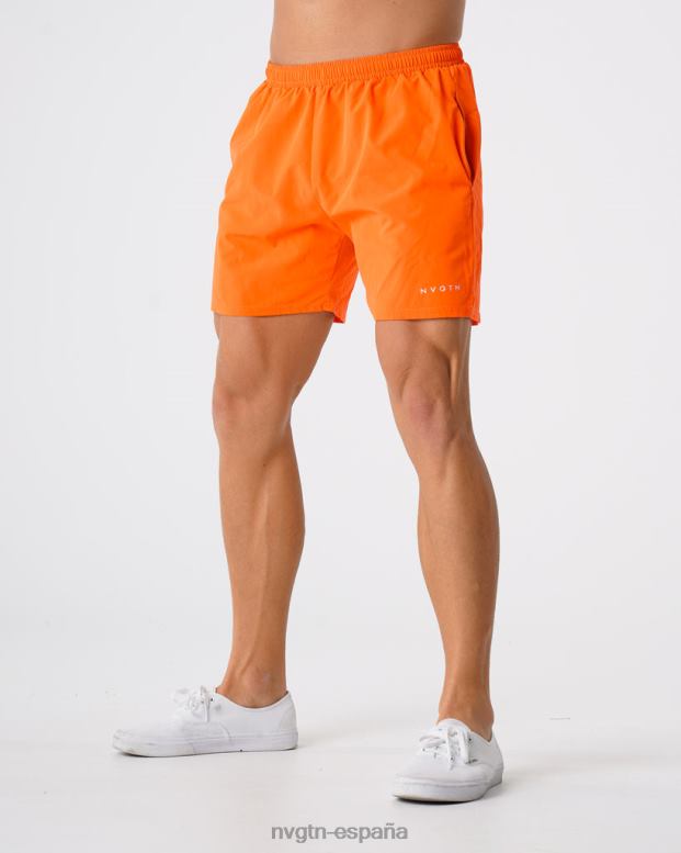 fondos hombres NVGTN HB2N2803 naranja pantalones cortos flexibles