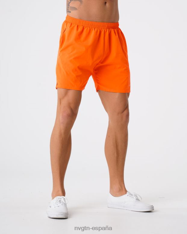 fondos hombres NVGTN HB2N2803 naranja pantalones cortos flexibles
