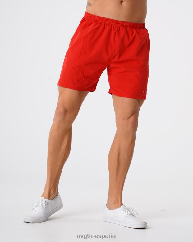 fondos hombres NVGTN HB2N2804 rojo pantalones cortos flexibles