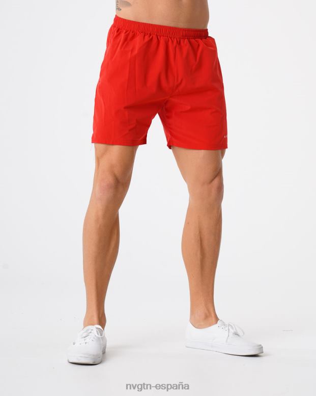 fondos hombres NVGTN HB2N2804 rojo pantalones cortos flexibles