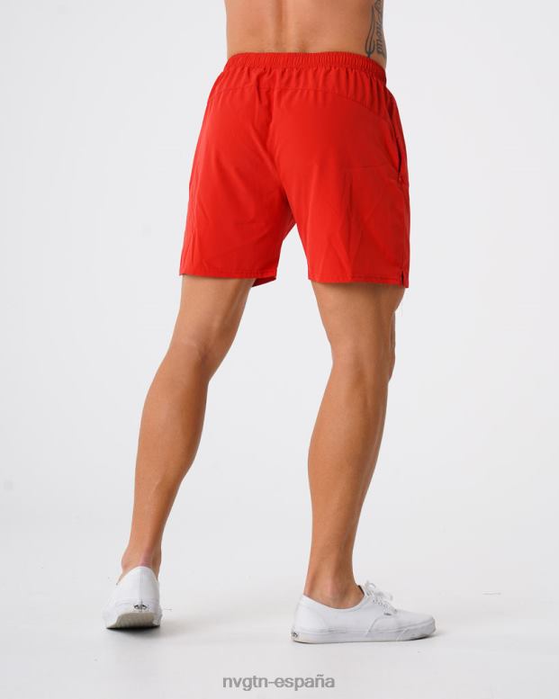 fondos hombres NVGTN HB2N2804 rojo pantalones cortos flexibles
