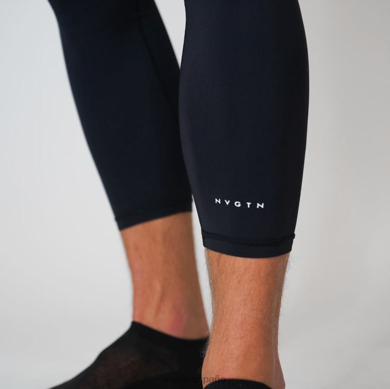 fondos hombres NVGTN HB2N2806 negro pantalones de compresión 3/4 de longitud