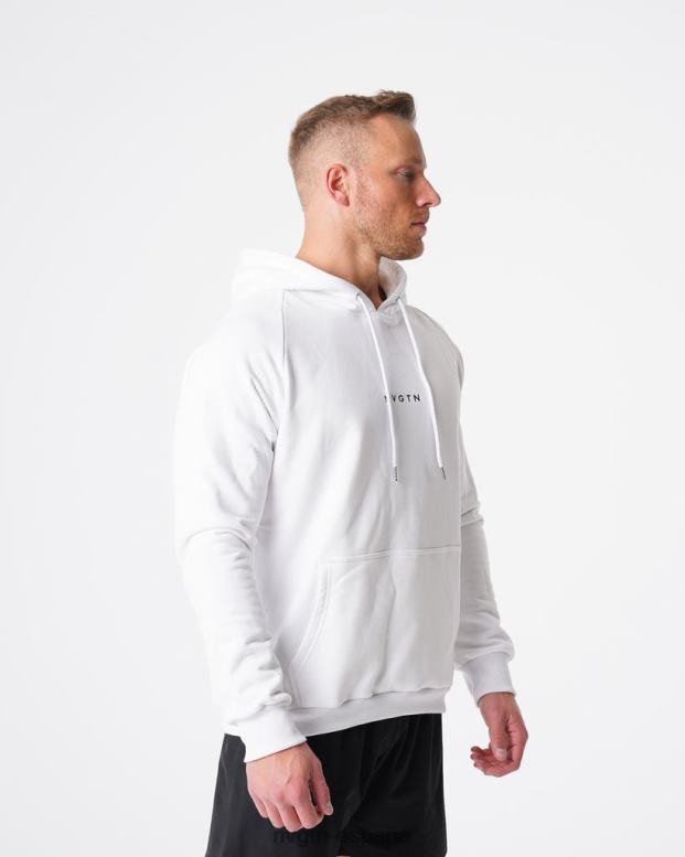 tapas hombres NVGTN HB2N2785 blanco sudadera con capucha