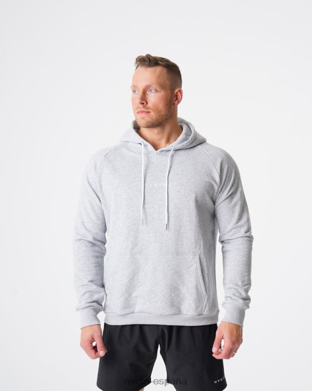 tapas hombres NVGTN HB2N2786 gris sudadera con capucha
