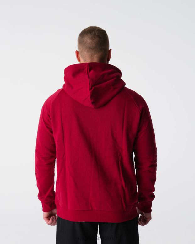 tapas hombres NVGTN HB2N2787 carmesí sudadera con capucha