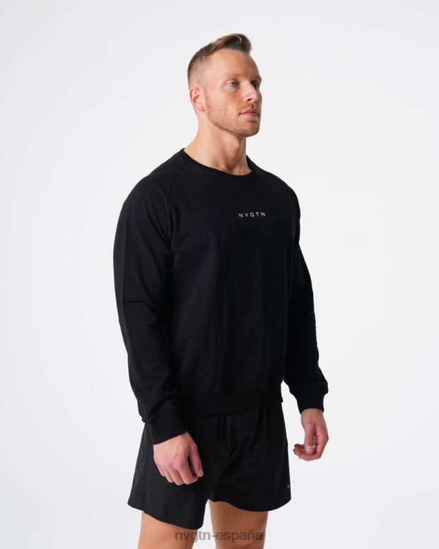 tapas hombres NVGTN HB2N2790 negro sudadera con cuello redondo