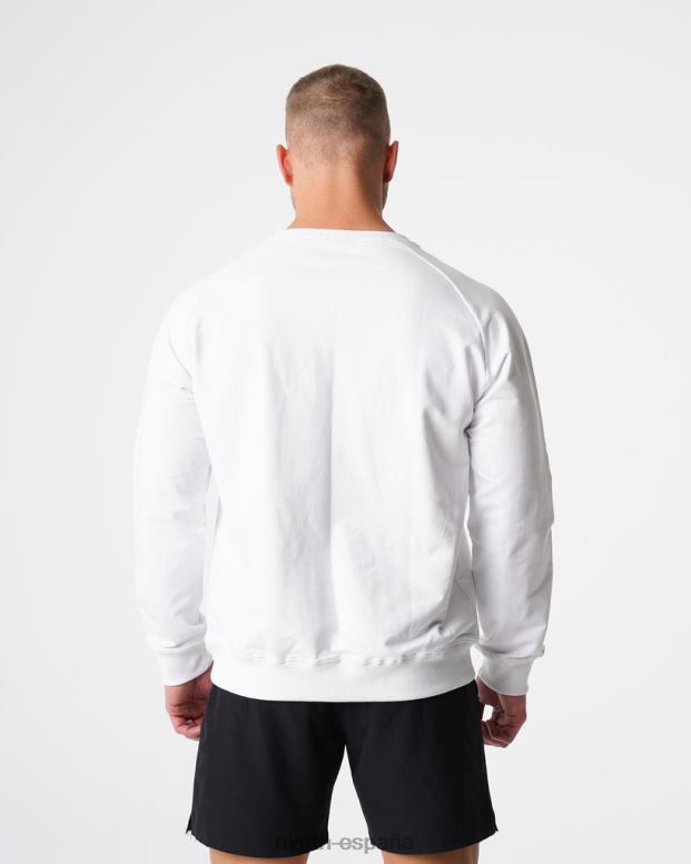 tapas hombres NVGTN HB2N2791 blanco sudadera con cuello redondo