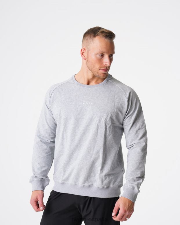 tapas hombres NVGTN HB2N2792 gris sudadera con cuello redondo