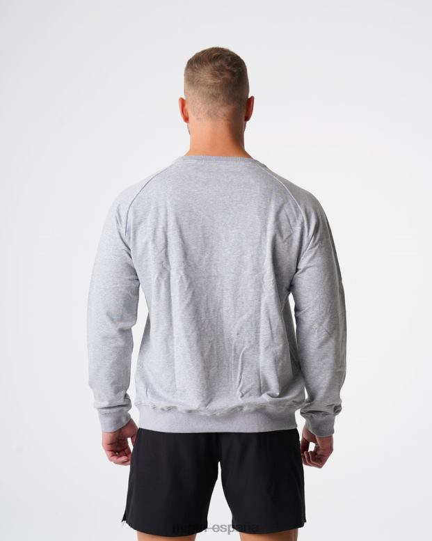 tapas hombres NVGTN HB2N2792 gris sudadera con cuello redondo