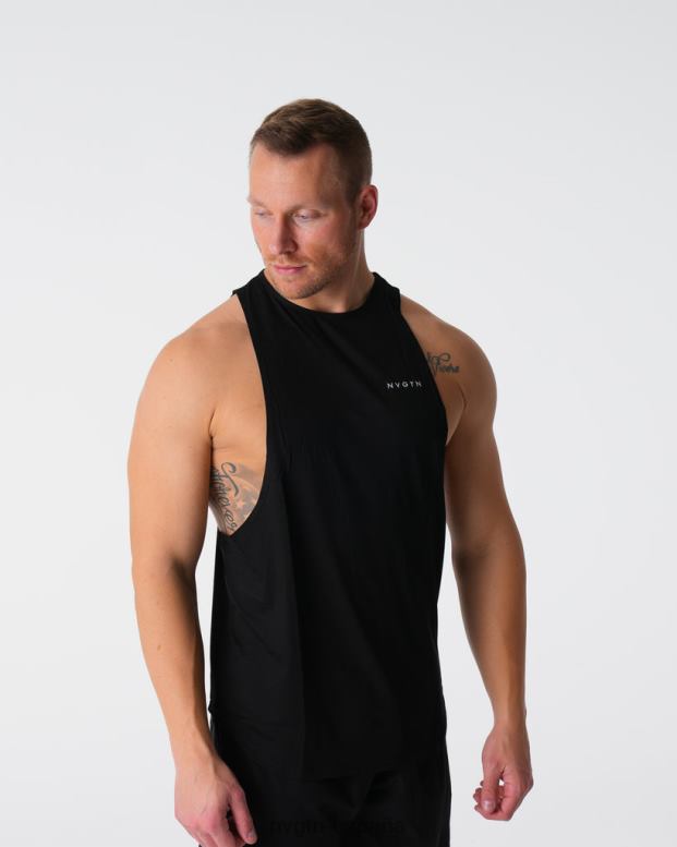 tapas hombres NVGTN HB2N2765 negro tanque de borde tecnológico