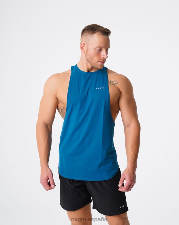 tapas hombres NVGTN HB2N2801 azul francés tanque de borde de pulso