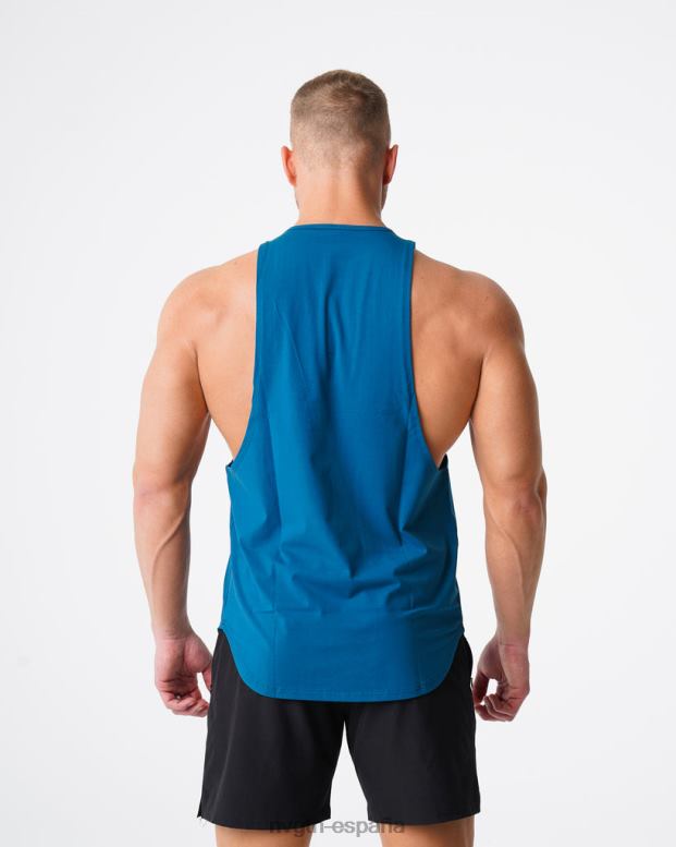 tapas hombres NVGTN HB2N2801 azul francés tanque de borde de pulso
