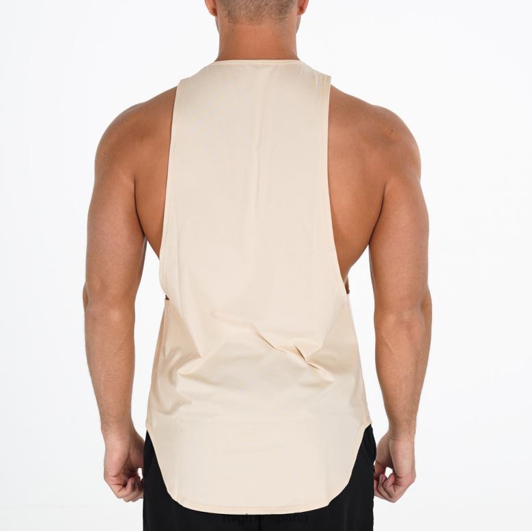 tapas hombres NVGTN HB2N2807 beige tanque de borde de pulso