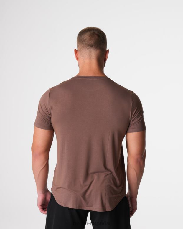 tapas hombres NVGTN HB2N2762 moca camiseta ajustada técnica
