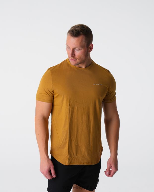 tapas hombres NVGTN HB2N2771 bronce camiseta ajustada de pulso