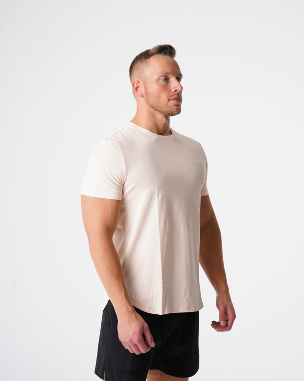 tapas hombres NVGTN HB2N2800 cósmico camiseta ajustada de pulso