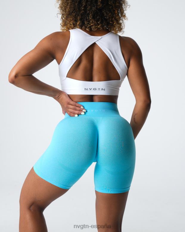aptitud física mujer NVGTN HB2N2326 agua pantalones cortos sin costuras de contorno