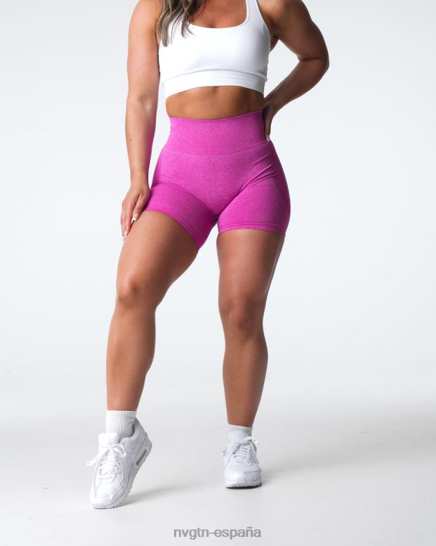 aptitud física mujer NVGTN HB2N2334 maui pantalones cortos sin costuras de contorno