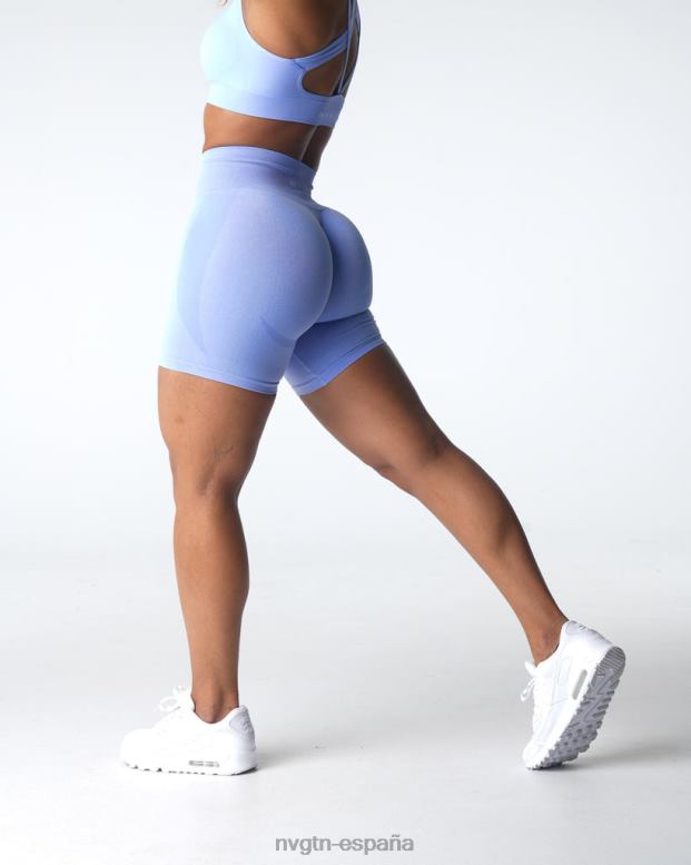aptitud física mujer NVGTN HB2N2341 bígaro pantalones cortos sin costuras de contorno
