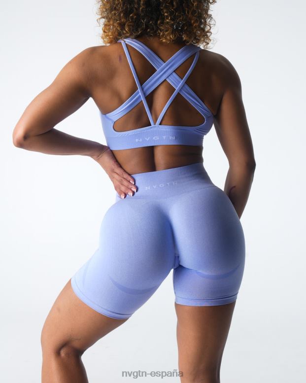 aptitud física mujer NVGTN HB2N2341 bígaro pantalones cortos sin costuras de contorno