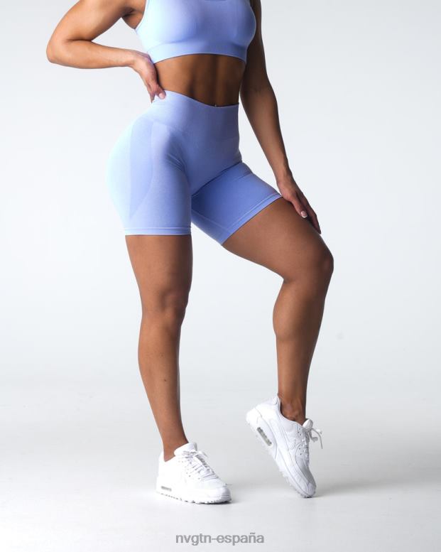 aptitud física mujer NVGTN HB2N2341 bígaro pantalones cortos sin costuras de contorno