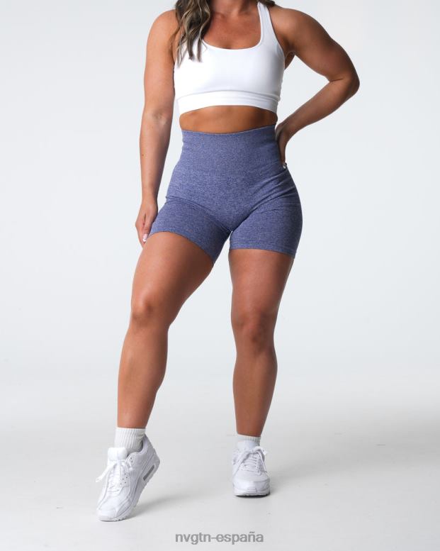 aptitud física mujer NVGTN HB2N2408 real pantalones cortos sin costuras