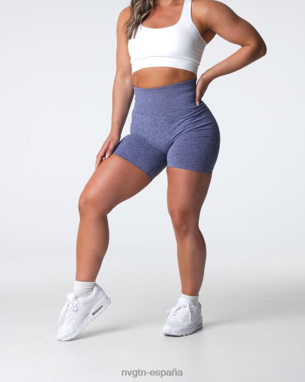 aptitud física mujer NVGTN HB2N2408 real pantalones cortos sin costuras