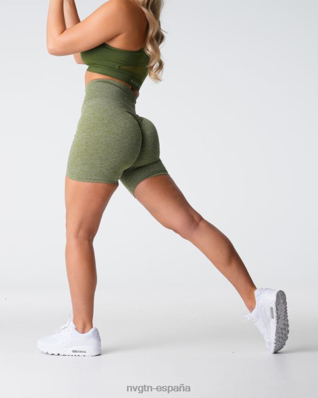 aptitud física mujer NVGTN HB2N2416 prado pantalones cortos sin costuras