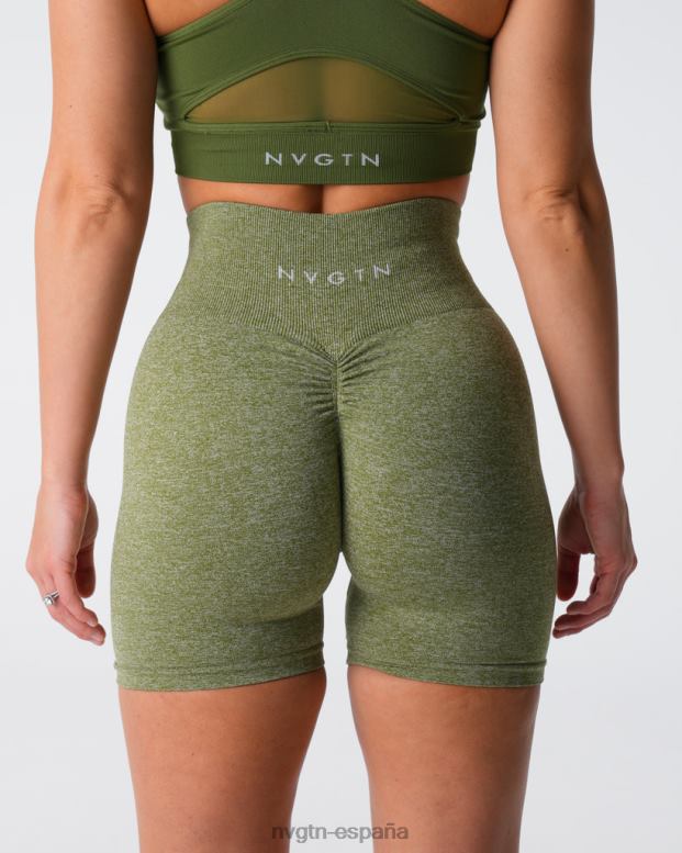 aptitud física mujer NVGTN HB2N2416 prado pantalones cortos sin costuras