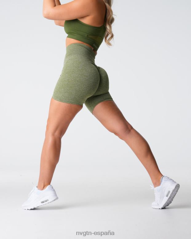 aptitud física mujer NVGTN HB2N2416 prado pantalones cortos sin costuras