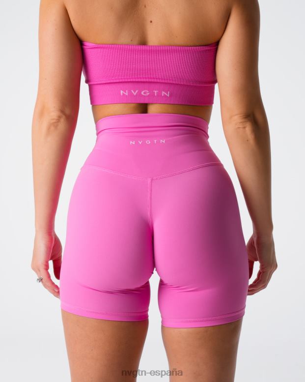 aptitud física mujer NVGTN HB2N2434 chicle rosa pantalones cortos característicos 2.0