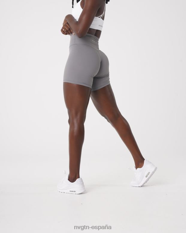 aptitud física mujer NVGTN HB2N2455 gris pantalones cortos característicos 2.0