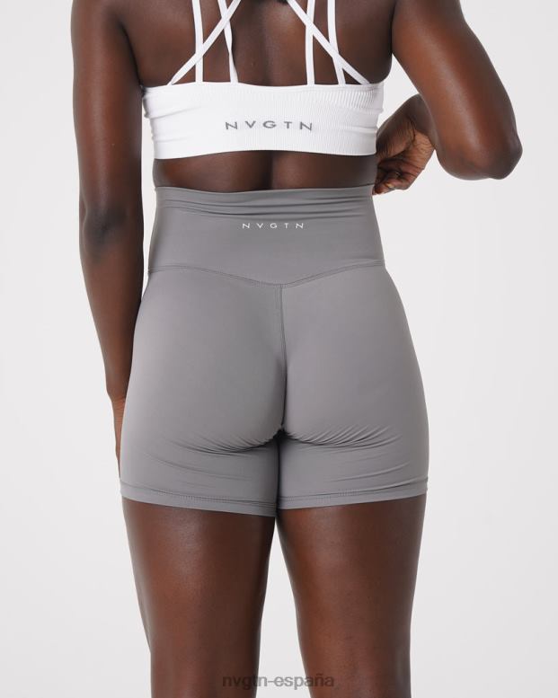 aptitud física mujer NVGTN HB2N2455 gris pantalones cortos característicos 2.0