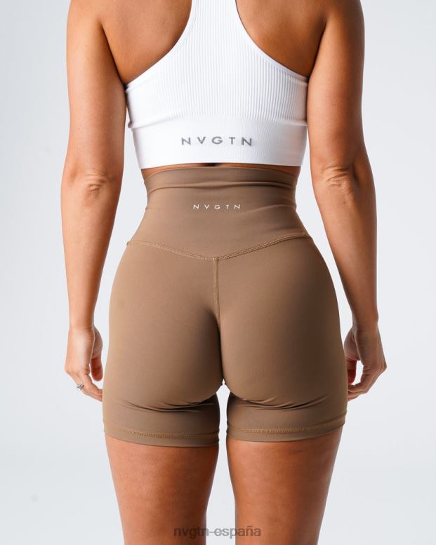aptitud física mujer NVGTN HB2N2456 moca pantalones cortos característicos 2.0