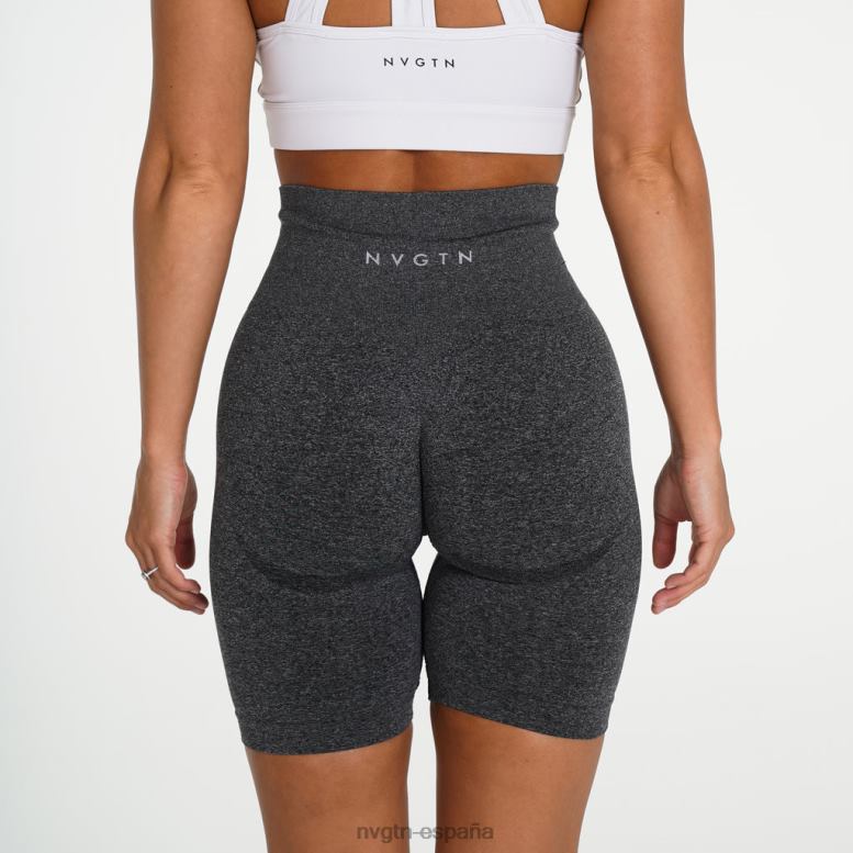 aptitud física mujer NVGTN HB2N2477 negro moteado pantalones cortos de motociclista