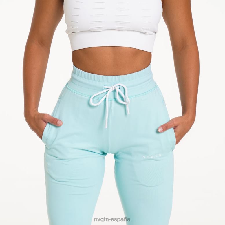 aptitud física mujer NVGTN HB2N2709 espuma de mar verde corredores