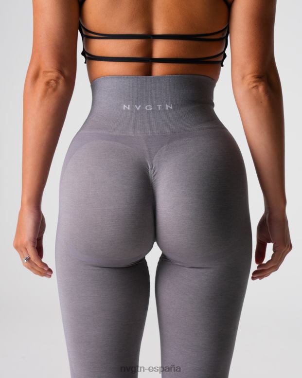 aptitud física mujer NVGTN HB2N2488 gris leggins sin costuras contorno 2.0