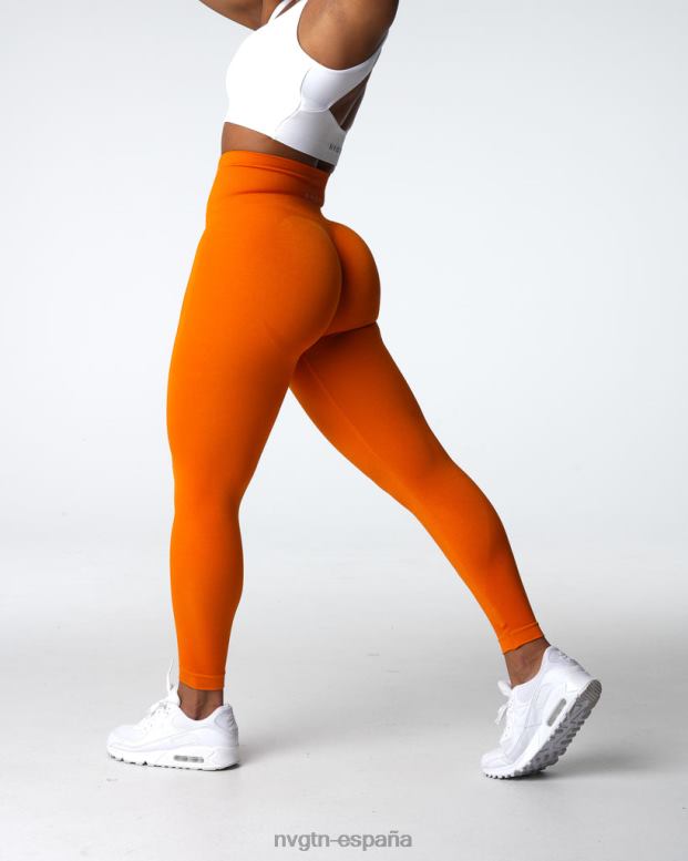 aptitud física mujer NVGTN HB2N2489 mandarín leggins sin costuras contorno 2.0