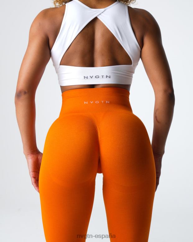 aptitud física mujer NVGTN HB2N2489 mandarín leggins sin costuras contorno 2.0