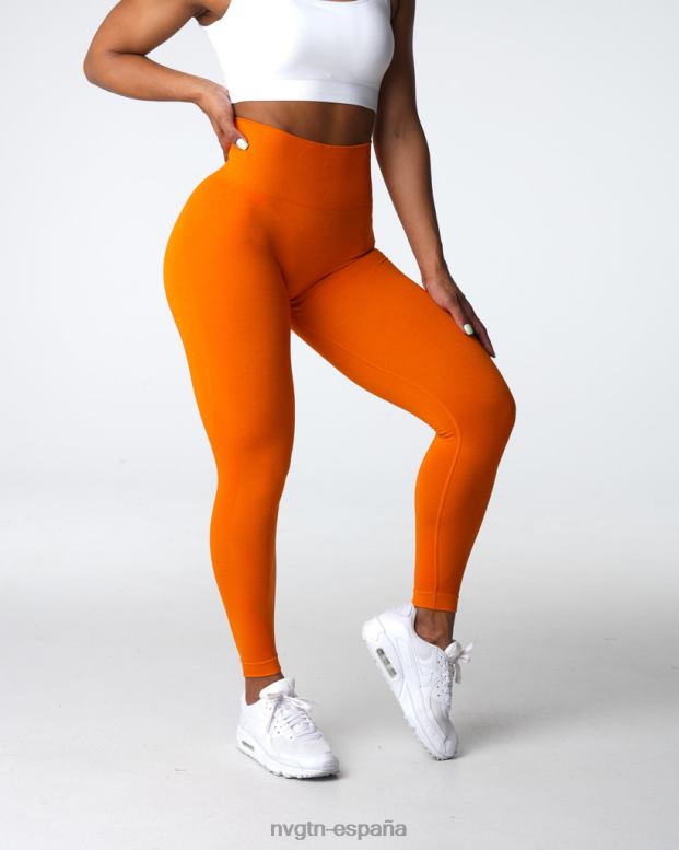 aptitud física mujer NVGTN HB2N2489 mandarín leggins sin costuras contorno 2.0