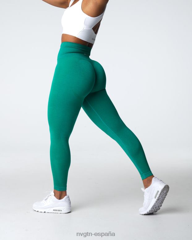 aptitud física mujer NVGTN HB2N2490 jade leggins sin costuras contorno 2.0