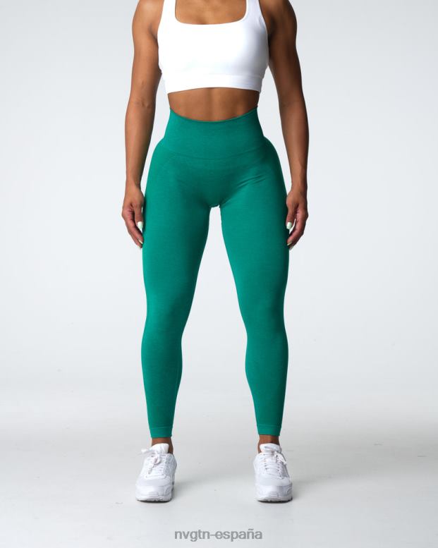 aptitud física mujer NVGTN HB2N2490 jade leggins sin costuras contorno 2.0