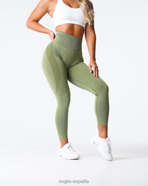 aptitud física mujer NVGTN HB2N2505 prado leggins sin costuras con contorno