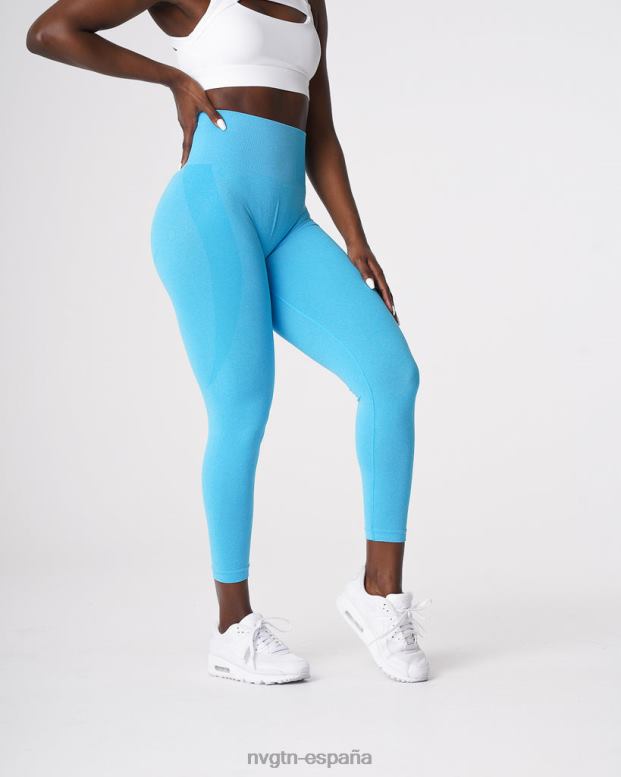 aptitud física mujer NVGTN HB2N2530 agua leggins sin costuras con contorno