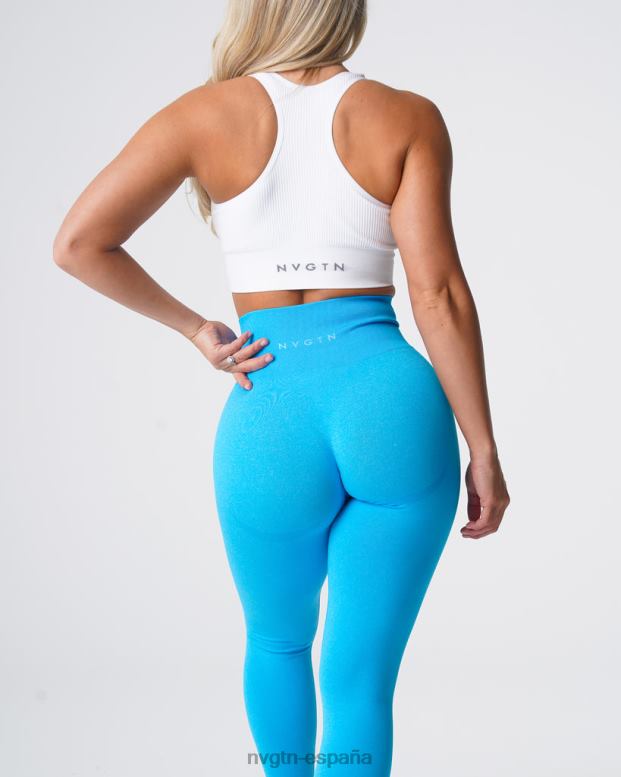aptitud física mujer NVGTN HB2N2537 caribe leggins sin costuras con contorno