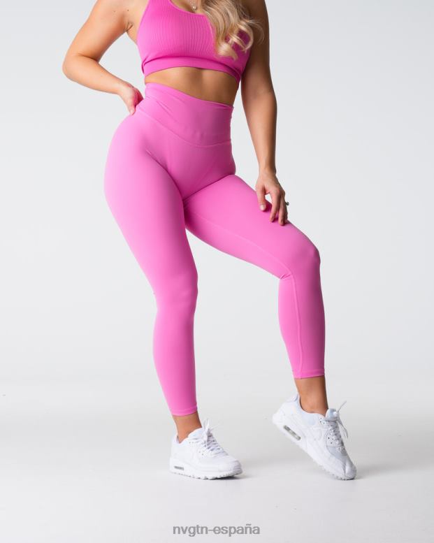 aptitud física mujer NVGTN HB2N2545 chicle rosa leggins distintivos 2.0