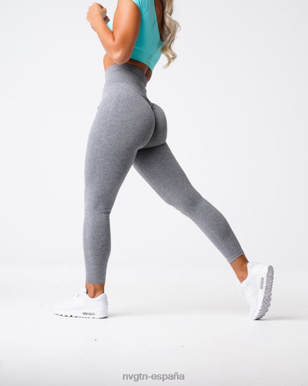 aptitud física mujer NVGTN HB2N2560 gris leggins sin costuras