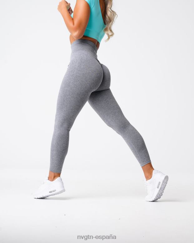 aptitud física mujer NVGTN HB2N2560 gris leggins sin costuras